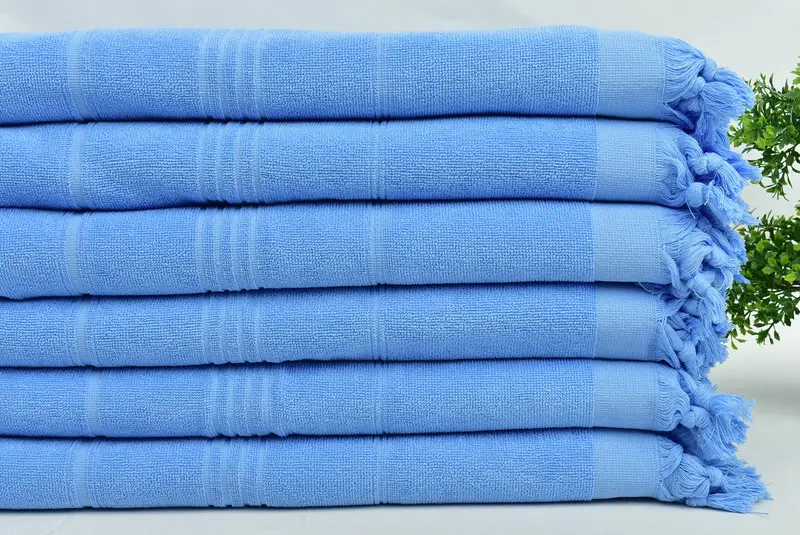 70x36 Cotton Striped Terry Towel, Bachelorette Favors Beach, Wedding Gifts Towel, Wedding Shower Gift, Monogrammed Beach Towel, Custom Beach Towel - 3