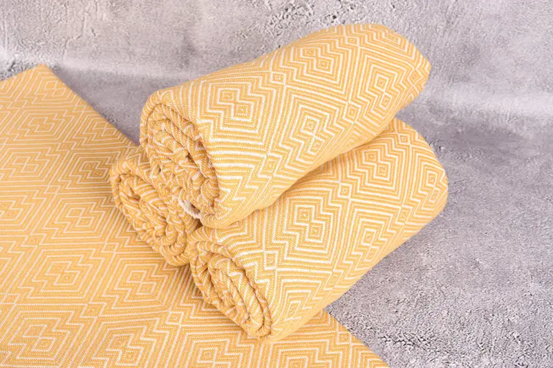 Lightweight Turkish towel, Best Wedding Gift, Turkish hand towel, Bachelorette Party Favors Beach, Wedding Gift, 76x40 Cotton Diamond Towel - 7