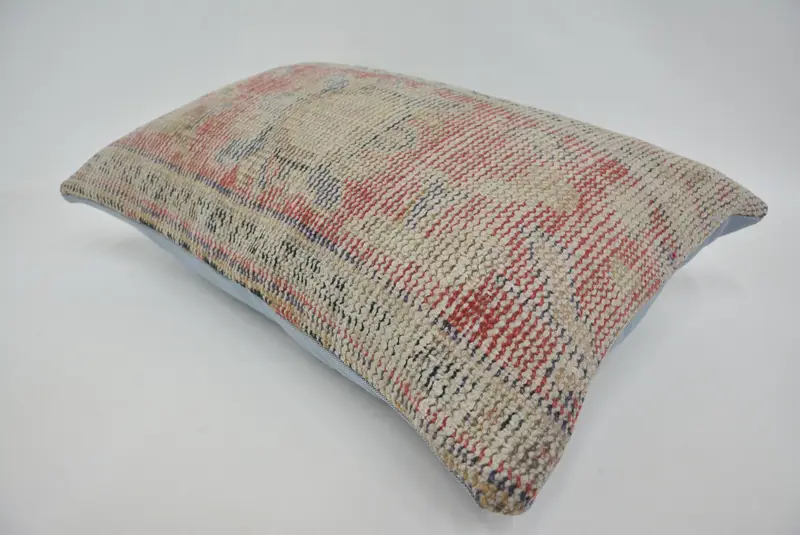 Cushion, Gift Pillow, Vintage Pillow, Floor Cushion Case, 16x24 Red Pillow Case, Nautical Throw Pillow Sham, Sofa Bolster Cushion Case, Boho Pillow - 6