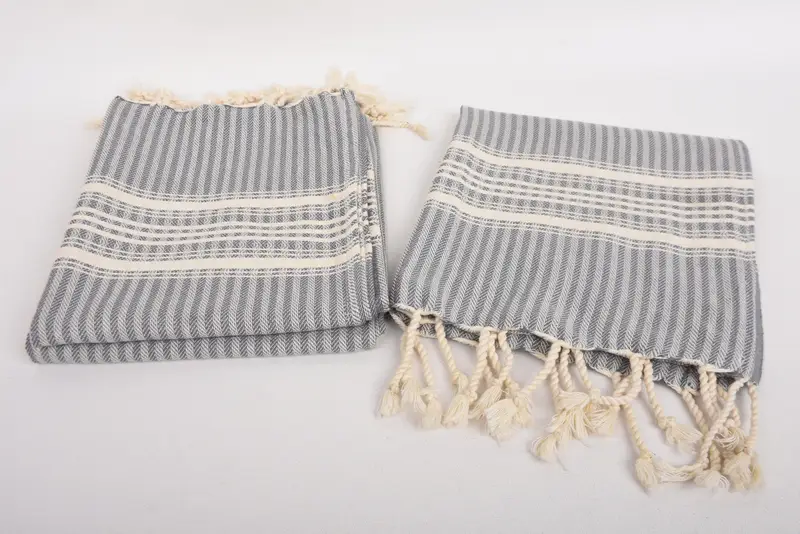 Monogram Kitchen Towel, Bathroom Towels, 40x18 Cotton Striped Towel, Turkish Tea Towel, Bachelor Party Favors, Bachelorette Party Gifts For Bride - 6
