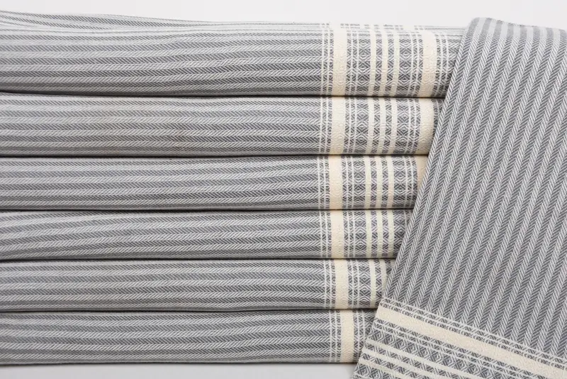Monogram Kitchen Towel, Bathroom Towels, 40x18 Cotton Striped Towel, Turkish Tea Towel, Bachelor Party Favors, Bachelorette Party Gifts For Bride - 2