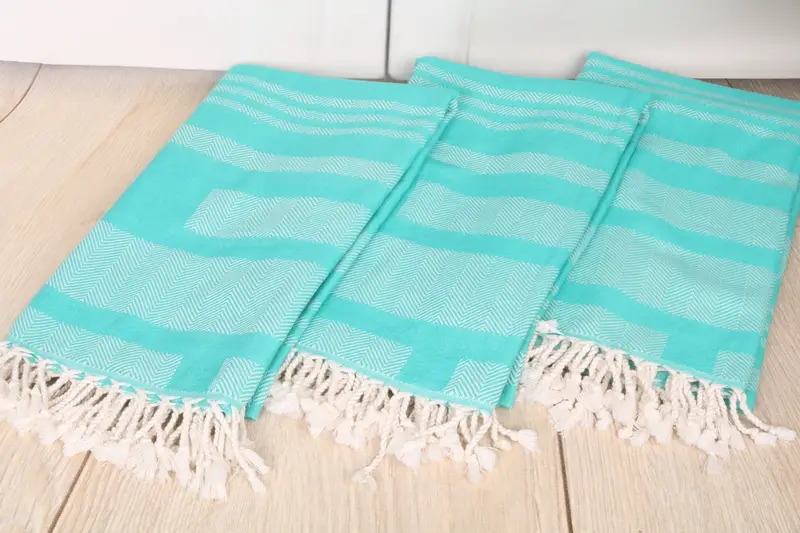 Custom Wedding Gift From Bridesmaid, 68x38 Cotton Chevron Towel, Personalized Gift For Her, Personalized Towel, Personalized Gifts, Soft towel - 7