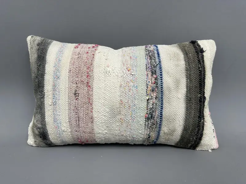 12x20 White Pillow Case, Boho Pillow Sham Cover, Home Decor Pillow, Interior Designer Pillow, Pillow Sham, Nautical Throw Pillow Sham - 4