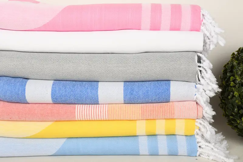 Organic Turkish towel, Turkish towel, 70x40 Cotton Set of 8 Towel, Personalize Gift, Bachelor Bachelorette Party Favors, Turkish Towel Bulk - 3