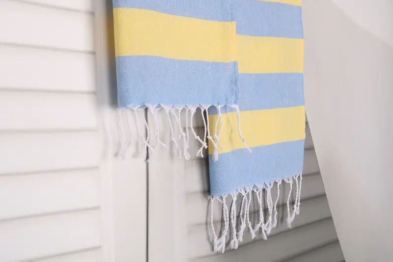 40x18 Pamuklu Çizgili Havlu, Monogram Mutfak Havlusu, Düğün Hediyesi, Plaj Düğün Favor, Küçük Banyo Havlu, Tatil Havlu, Özel Çay Havlusu - 8
