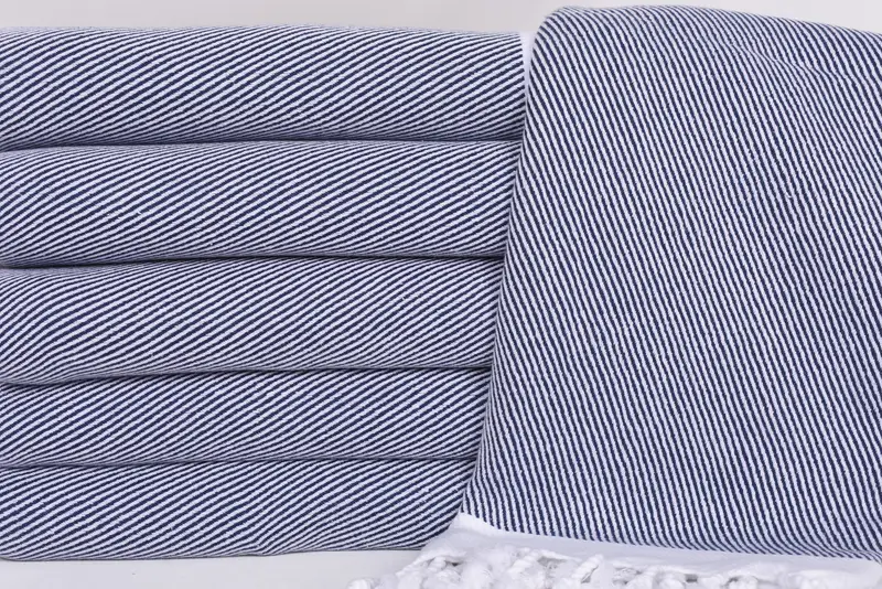 Peshtemal Towel, 70x40 Cotton Chevron Towel, Large Turkish Towel, Personalized Towel Gift, Gift For Bride, Hammam towel, Custom Bath Towel - 2