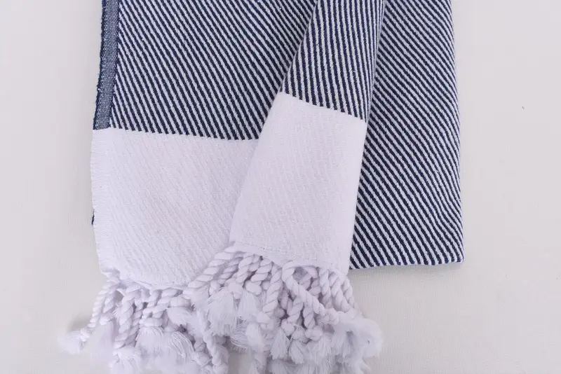 Peshtemal Towel, 70x40 Cotton Chevron Towel, Large Turkish Towel, Personalized Towel Gift, Gift For Bride, Hammam towel, Custom Bath Towel - 8