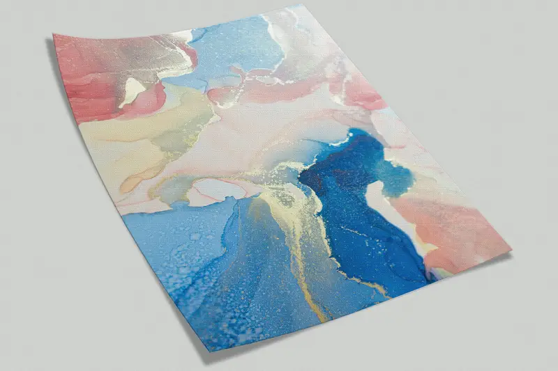 Modern Wall Paper, Wall Paper Peel and Stick, Colorful Marble Wall Art, Modern Wall Mural, Bright Wall Paper, Marble Wall Paper, - 6