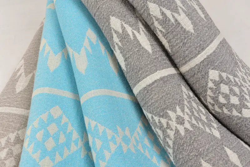 Home Decor Gifts, 70x40 Cotton Dolphin Patterned Towel, Quick-dry towel, Sand-free peshtemal towel for the beach, Turkish towel, Valentines Gift - 5