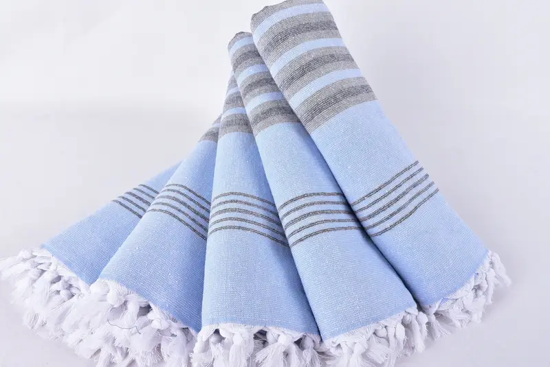 Halloween Gifts, Girl Trip Party Favor, Summer Gift, 64x36 Cotton Striped Terry Towel, Bachelor Bachelorette Party Favors, Custom Wedding Gift - 4