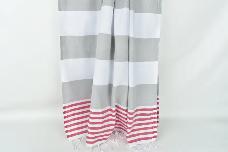 Toalla personalizada, toalla a rayas de algodón 70x40, favores de despedida de soltera de Arizona, Peshtemal de secado rápido, idea de regalo de San Valentín, toalla de playa turca - 8
