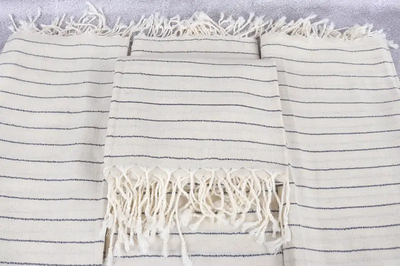 Wedding Gifts Towel, Home Decor Gifts, Hammam towel, 70x38 Cotton Striped Towel, Best Friend Gift Ideas, Turkish towel bulk order for wedding gifts - 4