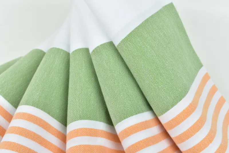 Organic Beach Towel, 70x40 Cotton Striped Towel, Bachelorette Gifts, Bridesmaid Favors, Housewarming Gift, Bachelor Gifts, Custom Bath Towel - 5