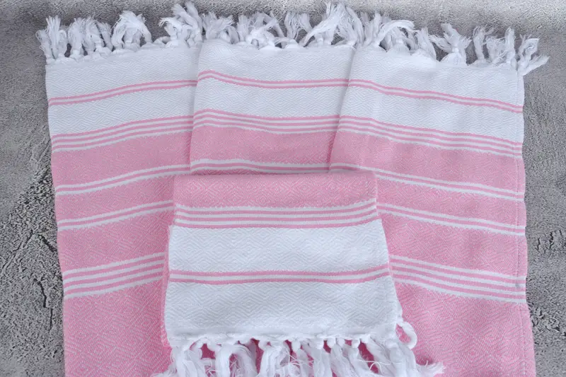 Turkish Hand Towel, Monogram Kitchen Towel, Anniversary Gift For Her, Personalized Hand Towel, Holiday Towel, 40x18 Cotton Diamond Towel - 4