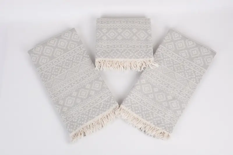 68x36 Cotton Geometric Towel, Monogram Beach Towel, Gym Towel, Wedding Gifts Towel, Bachelorette Party Gifts Bridesmaids, Bachelorette Party Favor - 7