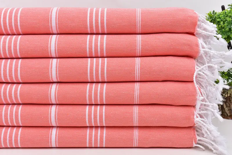 Guest Towel, Thin towel, 70x40 Cotton Striped Towel, Gift For Him, Engagement Gift, Organic Beach Towel, Bachelor Bachelorette Party Favors - 3