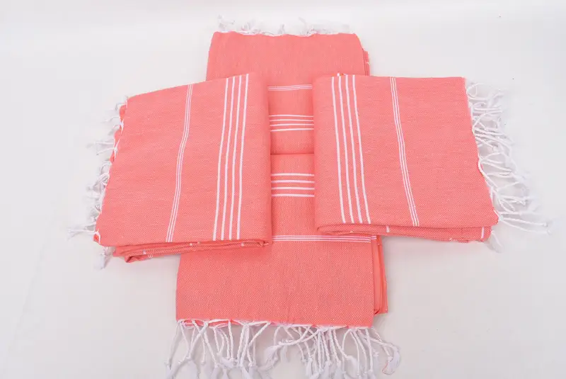 Guest Towel, Thin towel, 70x40 Cotton Striped Towel, Gift For Him, Engagement Gift, Organic Beach Towel, Bachelor Bachelorette Party Favors - 6
