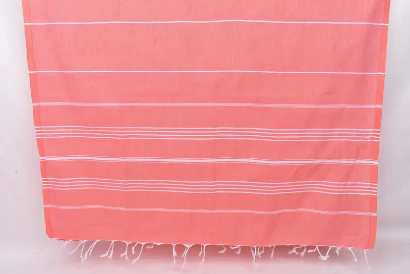 Guest Towel, Thin towel, 70x40 Cotton Striped Towel, Gift For Him, Engagement Gift, Organic Beach Towel, Bachelor Bachelorette Party Favors - 8