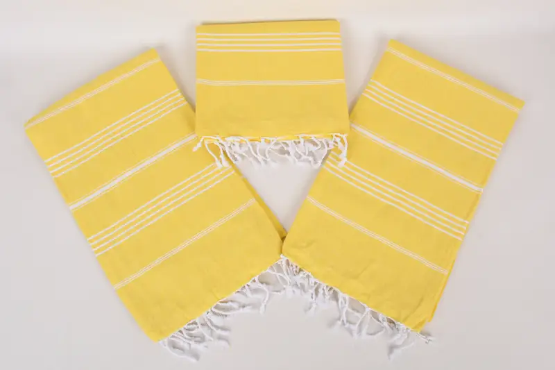 Traditional Turkish peshtemal for hammam, 70x40 Cotton Striped Towel, Housewarming Gift, Turkish hand towel, Handmade Gift, Home Decor Towel - 6