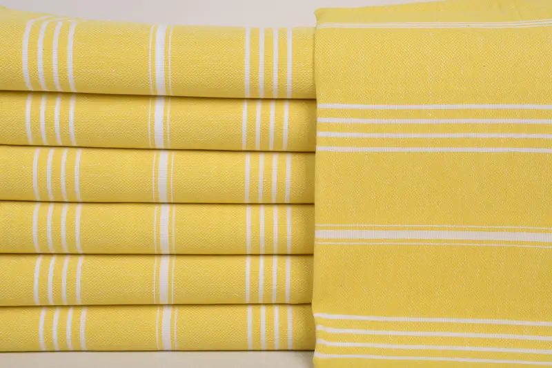 Traditional Turkish peshtemal for hammam, 70x40 Cotton Striped Towel, Housewarming Gift, Turkish hand towel, Handmade Gift, Home Decor Towel - 1