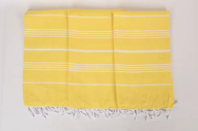 Traditional Turkish peshtemal for hammam, 70x40 Cotton Striped Towel, Housewarming Gift, Turkish hand towel, Handmade Gift, Home Decor Towel - 7
