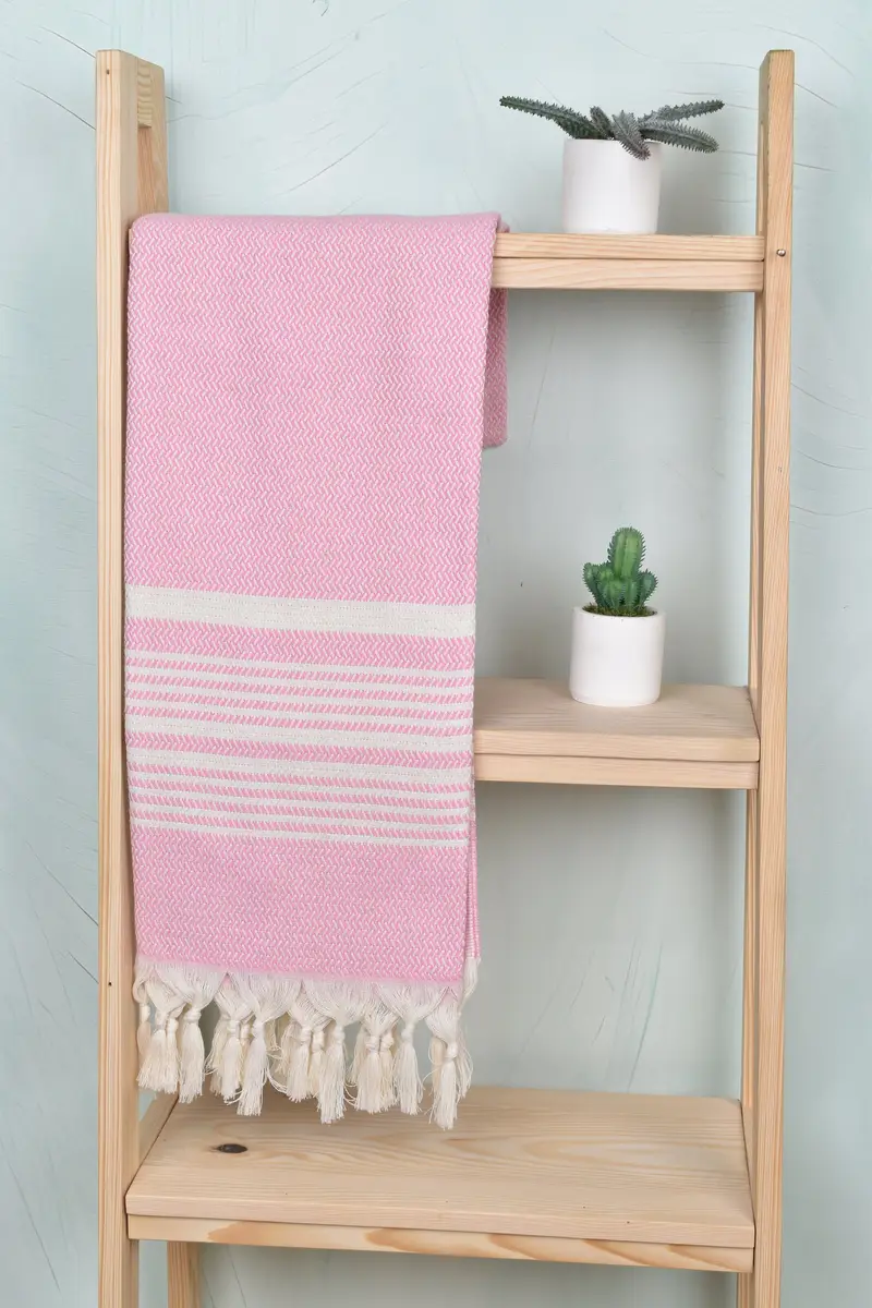 70x40 Cotton Striped Towel, Beach Size Towel, Bachelorette Gifts, Organic towel, Bachelorette Party Gifts, Soft towel, Spa Gift Towel, Bachelor Gift - 8