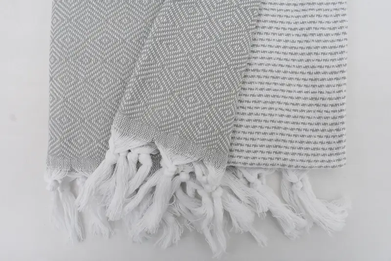 Hammam towel, Holiday Towel, Gifts For Him, Valentines Day Gift For Her, Sand-resistant towel, 70x40 Cotton Diamond Towel, Engagement Gift - 4