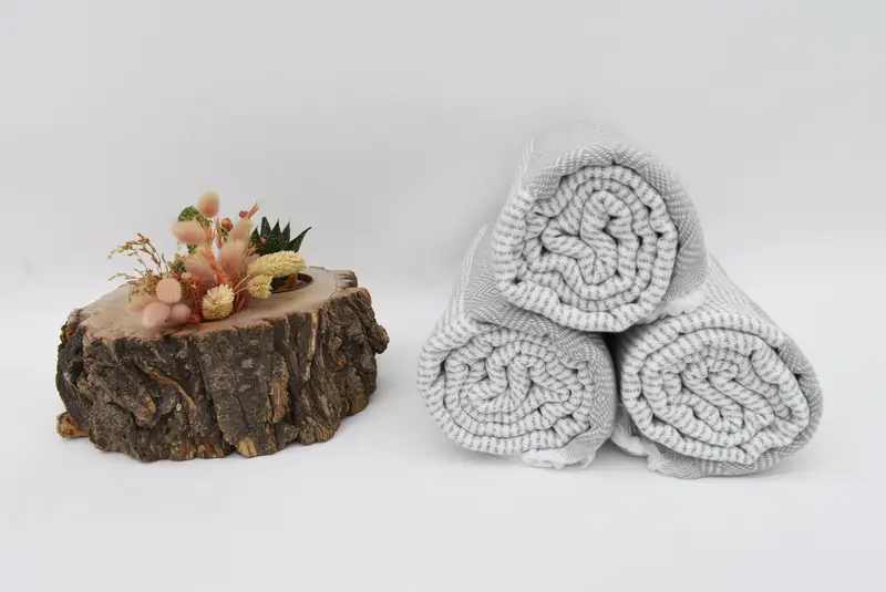 Hammam towel, Holiday Towel, Gifts For Him, Valentines Day Gift For Her, Sand-resistant towel, 70x40 Cotton Diamond Towel, Engagement Gift - 7