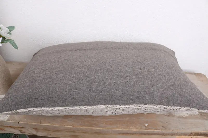 Kilim Pillow Cover, Antique Pillows, Pet Pillow Sham, Cushion Cover, 12x20 White Cushion Case, Turkish Kilim Pillow, Sofa Pillow Sham - 7