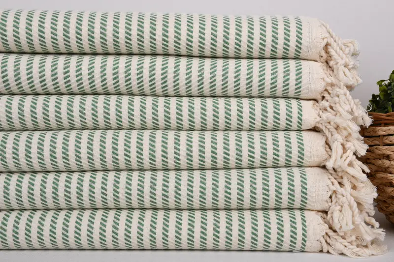 Bachelorette Party Gifts Bridesmaids, Summer Towel, Organic Turkish towel, Turkish hand towel, Wedding Shower Gift, 70x40 Cotton Polka Dot Towel - 2