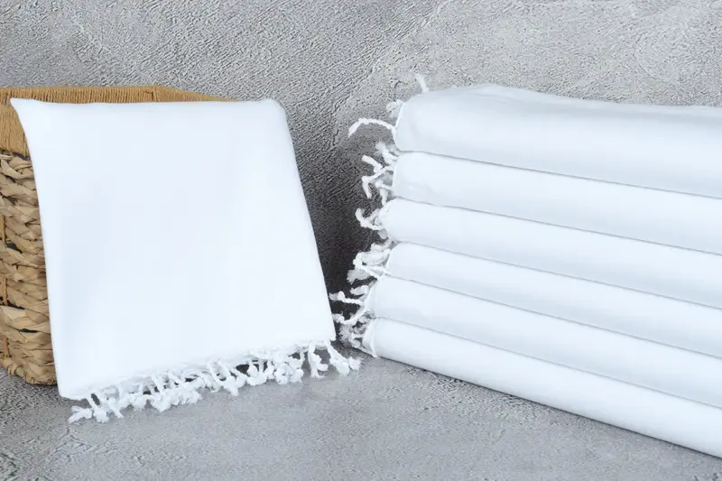 Anniversary Gift For Her, 70x40 Cotton Striped Towel, Organic Turkish towel, Personalized Wedding Gift, Wedding Gift, Extra large Turkish bath towel - 3