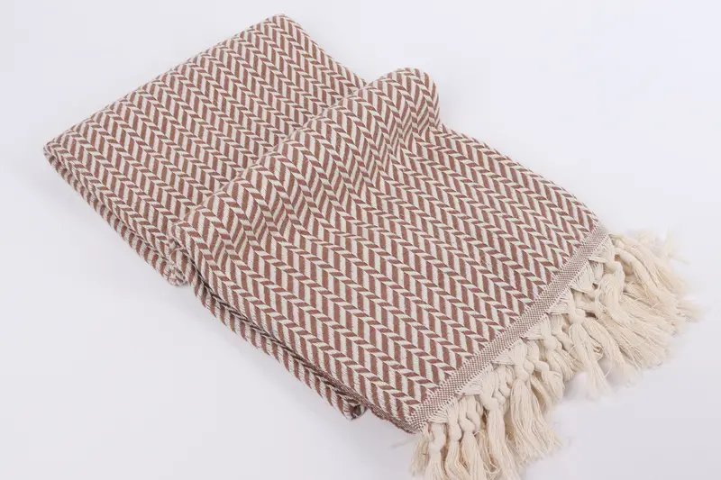 Gift For Her, Bachelorette Gifts, Turkish Towel Bulk, Thin and lightweight Turkish peshtemal, Family Gift, Custom Gift, 70x40 Cotton Chevron Towel - 6