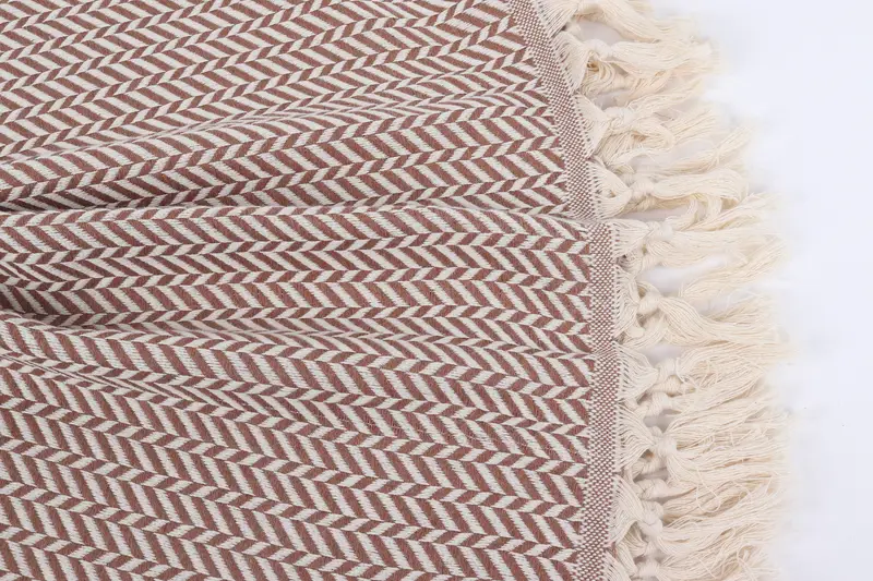 Gift For Her, Bachelorette Gifts, Turkish Towel Bulk, Thin and lightweight Turkish peshtemal, Family Gift, Custom Gift, 70x40 Cotton Chevron Towel - 8