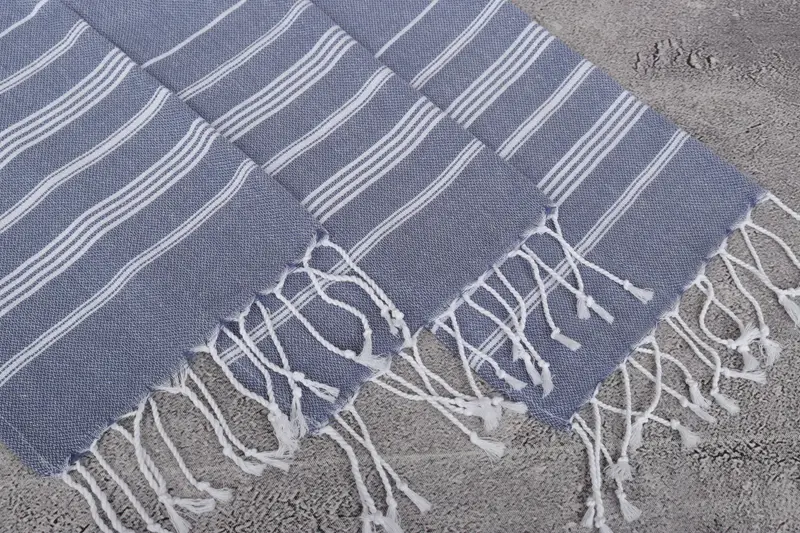 38x18 Cotton Striped Towel, Bridesmaid Gifts, Personalized Dish Towel, Wedding Shower Gift, Summer Gift, Turkish Tea Towel, Bridesmaid Gift - 5