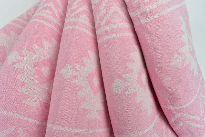 Housewarming Gift, Personalized Gifts, Turkish Towel Beach, Embroidery Towels, Organic Towel, 74x40 Cotton Geometric Towel, Girl Trip Party Favor - 6
