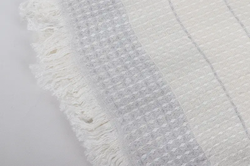 Turkish Towel USA, Organic Turkish towel, 70x40 Cotton Waffle Towel, Yoga Towel, Large Turkish Towel, Engagement Gift, Embroidered Turkish Towel - 7