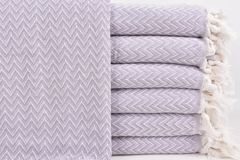 76x64 Cotton Zig zag Towel, Monogram Beach Blanket, Monogram Blanket, Quenn Bedspread, Throw Blanket, Throw Blanket Couch, Christmas Tablecloth - 2