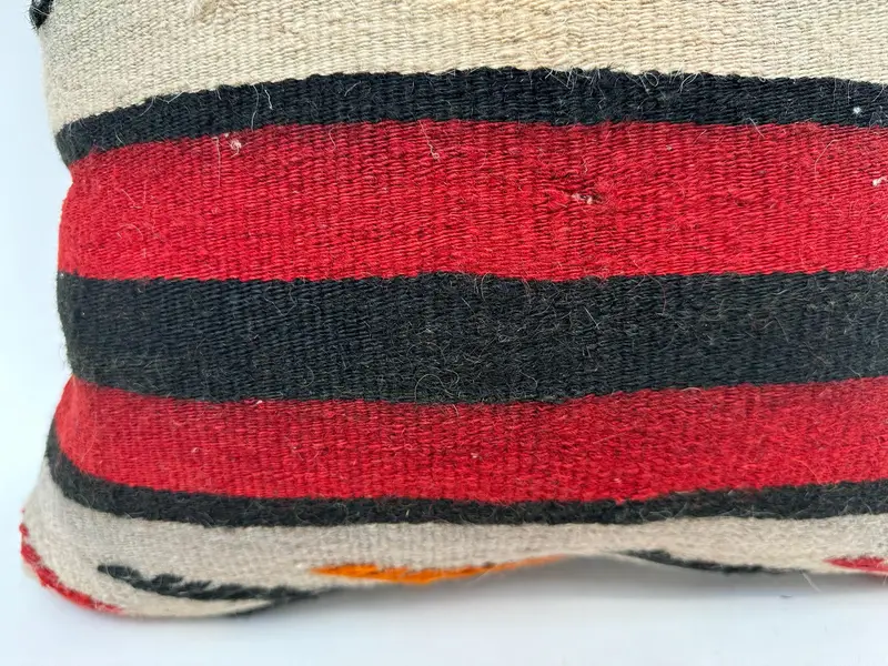 Home Decor Pillow, 20x20 Red Cushion Cover, Cozy Throw Pillow Sham, Nomadic Pillow Sham, Boho Pillow, Nomadic Cushion, Cushion Cover, Gift Pillow - 2