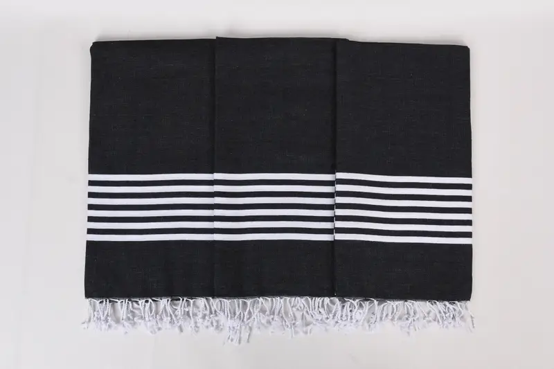 Mother Of The Groom Gift, Home Decor Gifts, Turkish Towel Beach, 70x40 Cotton Striped Towel, Embroidered Beach Towel, Bachelorette Party Decorations - 7