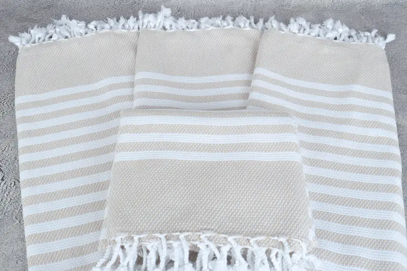 Beach Towel Bulk, Peshtemal, 68x40 Cotton Striped Towel, Embroidered Beach Towel, Personalized Beach Towel, Turkish beach towel, Custom Bath Towel - 4
