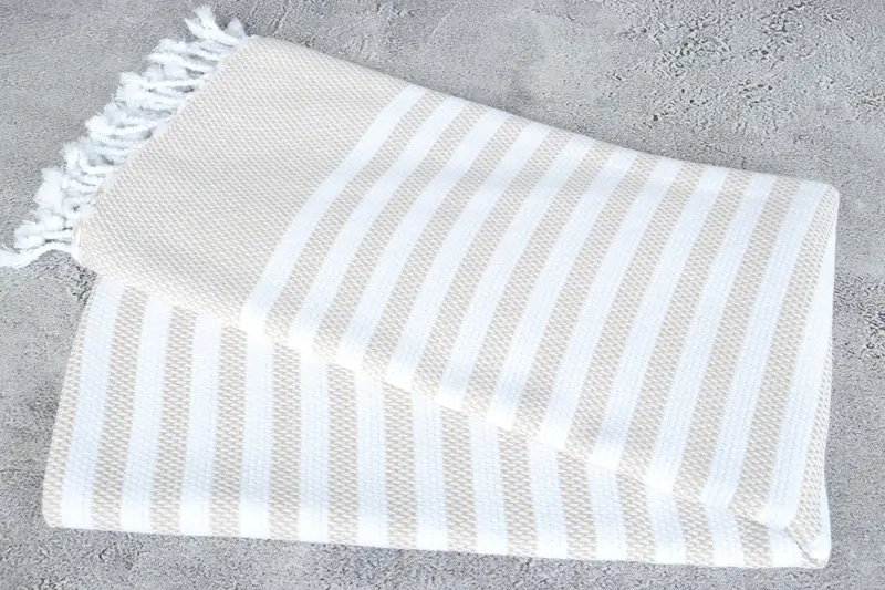 Beach Towel Bulk, Peshtemal, 68x40 Cotton Striped Towel, Embroidered Beach Towel, Personalized Beach Towel, Turkish beach towel, Custom Bath Towel - 6
