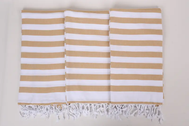 Bridesmaid Gift Towel, Wedding Favors, Wedding Gift, 68x36 Cotton Striped Towel, Merry Christmas Gifts, Best spa Turkish towel for luxury home decor - 7