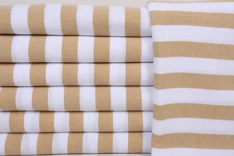 Bridesmaid Gift Towel, Wedding Favors, Wedding Gift, 68x36 Cotton Striped Towel, Merry Christmas Gifts, Best spa Turkish towel for luxury home decor - 1
