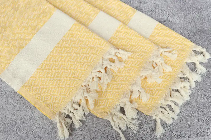 36x20 Cotton Diamond Towel, Monogrammed Hand Towel, Turkish Hand Towel, Gift For Him, Beach Wedding Favor, Embroidery Towels, Wedding Favors - 5