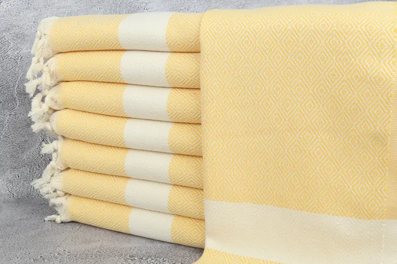 36x20 Cotton Diamond Towel, Monogrammed Hand Towel, Turkish Hand Towel, Gift For Him, Beach Wedding Favor, Embroidery Towels, Wedding Favors - 1