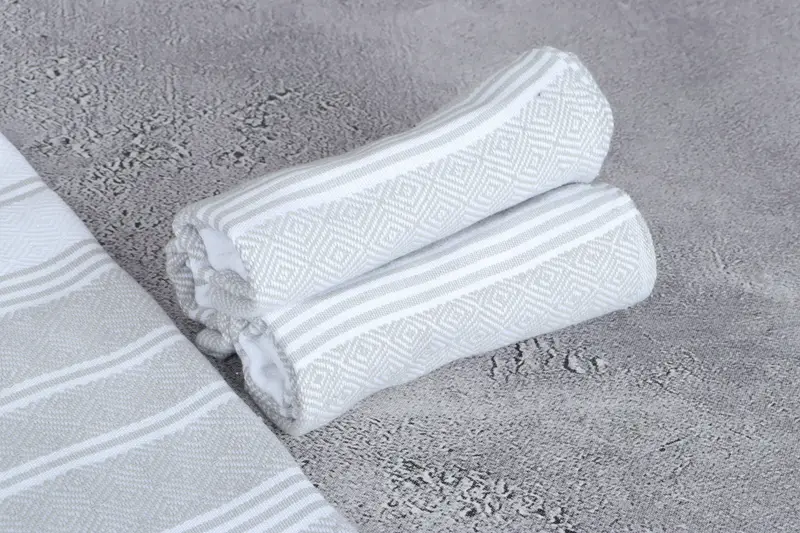40x18 Cotton Diamond Towel, Personalized Gift, Valentines Day Gift Idea, Monogram Hand Towel, Summer Towel, Girl Trip Party Favor, Small Bath Towels - 8