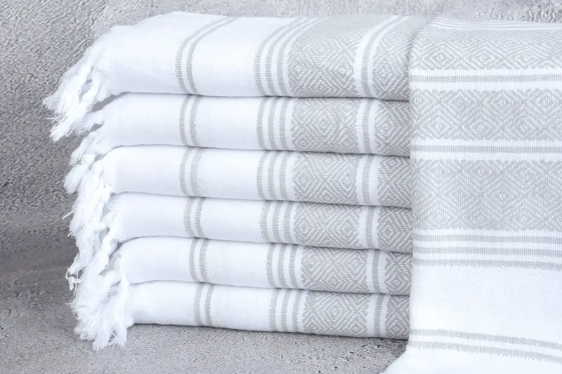 40x18 Cotton Diamond Towel, Personalized Gift, Valentines Day Gift Idea, Monogram Hand Towel, Summer Towel, Girl Trip Party Favor, Small Bath Towels - 1