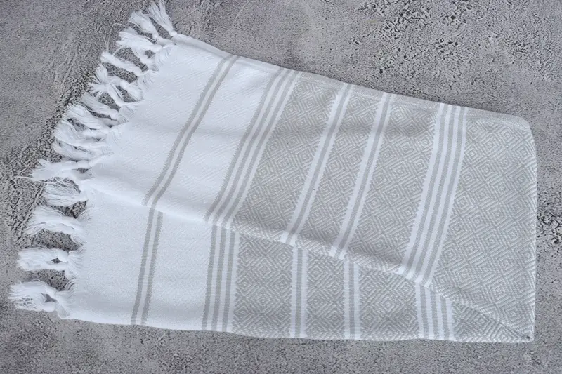 40x18 Cotton Diamond Towel, Personalized Gift, Valentines Day Gift Idea, Monogram Hand Towel, Summer Towel, Girl Trip Party Favor, Small Bath Towels - 6