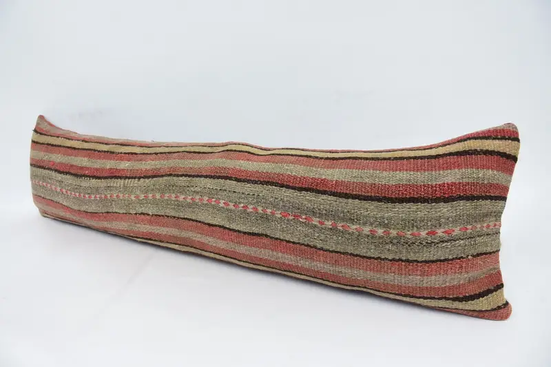 16x16 Red Cushion Case, Square Throw Pillow Cover, Pillow for Sofa, Sofa Pillow Sham, Ethnical Kilim Rug Pillow, Kilim Cushion Sham, Pillow - 4