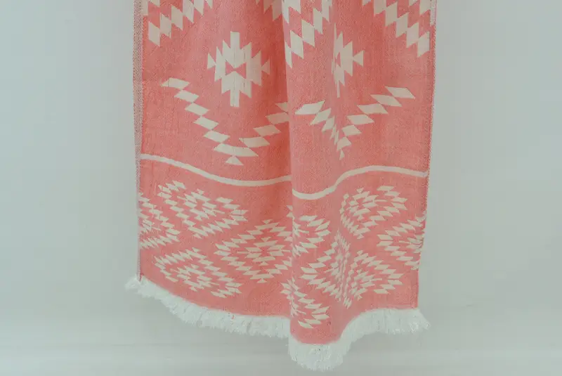 40x20 Cotton Kilim Towel, Bridesmaid Favors, Summer Gift, Personalized Kitchen Towel, Kitchen Towel, Travel Towel, Small Bath Towels, Gift For Him - 6